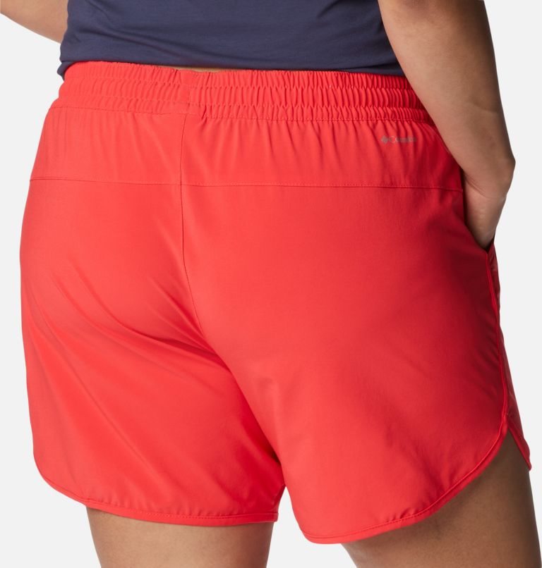 Women's Columbia Bogata Bay Stretch Shorts Red | Plus Size CA-N63AC